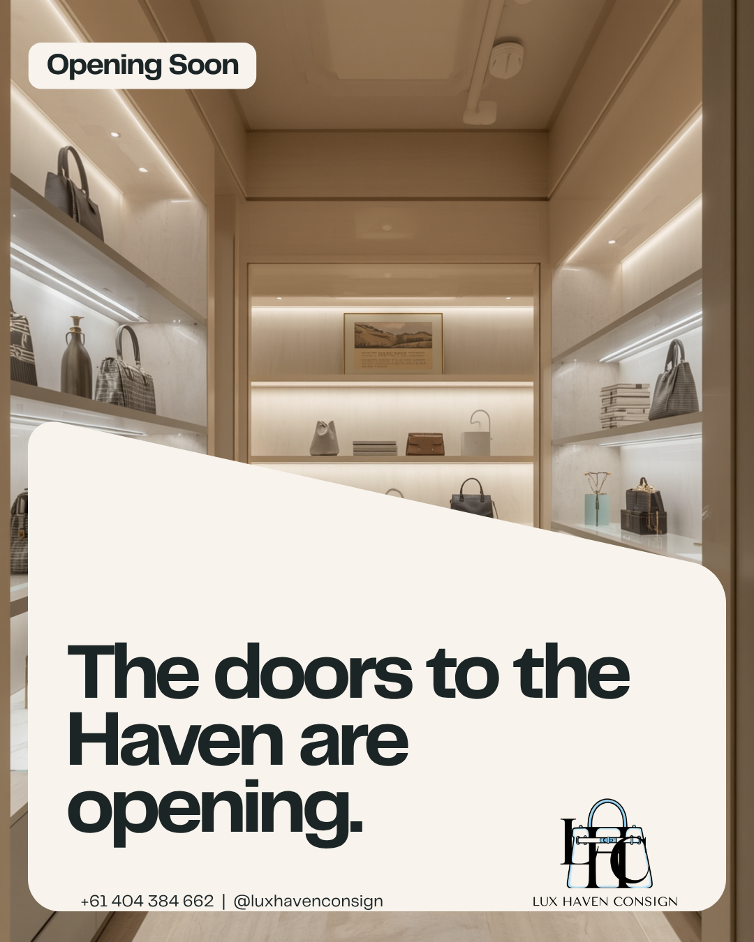 The doors to the Haven are opening